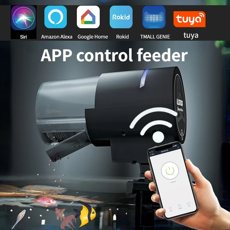 Fishing Line Dispenser - iLONDA New Wi-Fi Automatic Fish Feeder