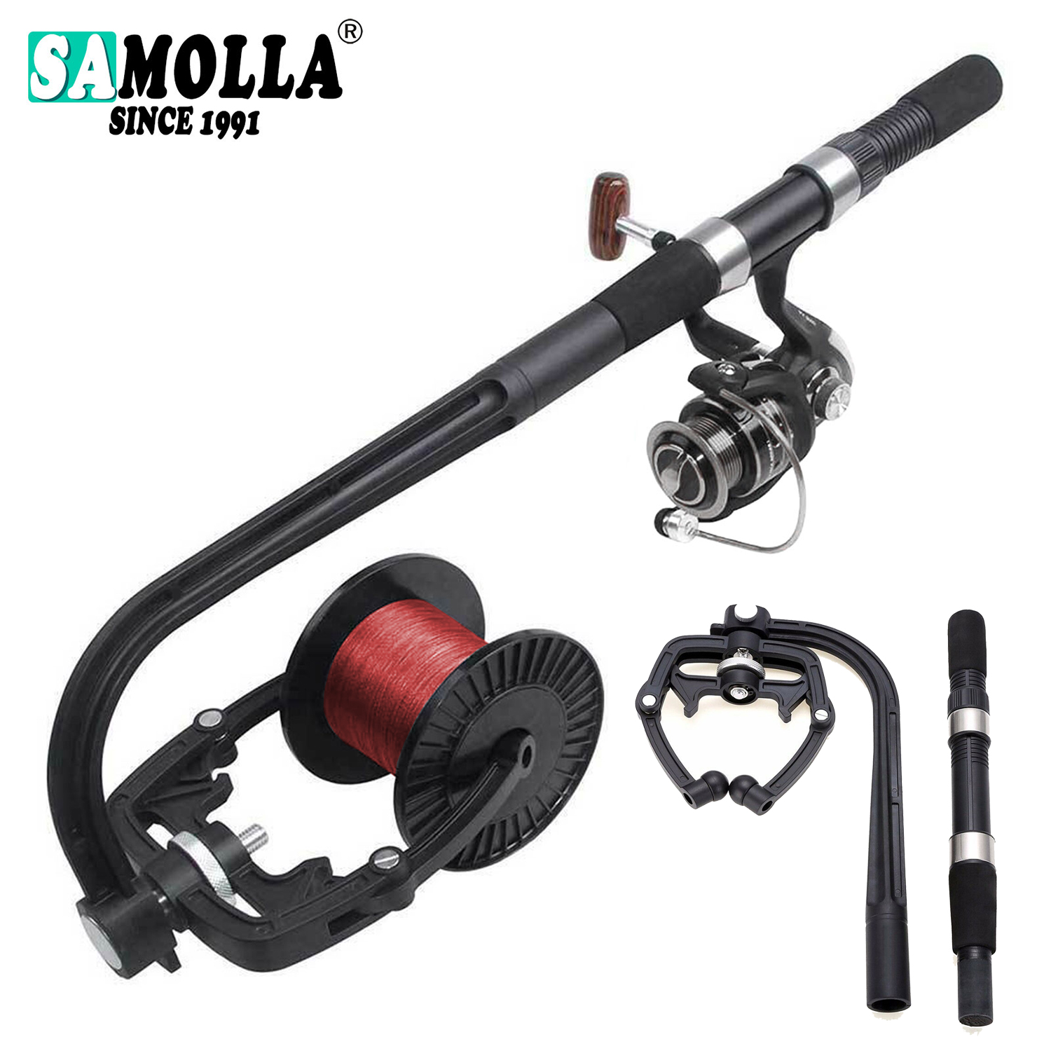Fishing Line Spooler For Spinn - Fishing Line Dispenser 评论和价格