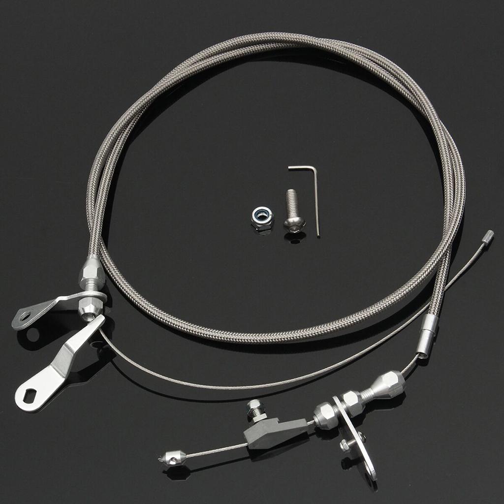 Accelerator Gas Throttle Cable - Braided Line 评论和价格